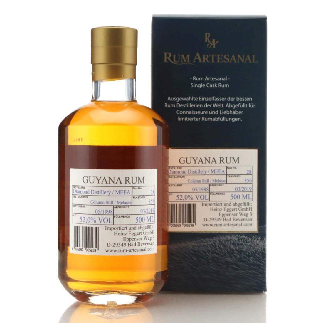 Image for Guyana Rum Artesanal 1998