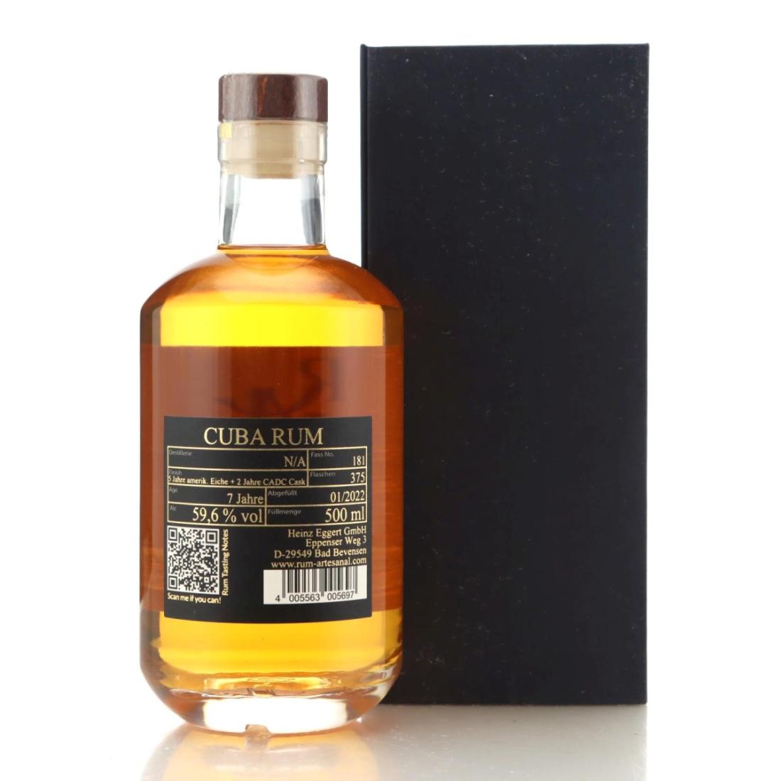 Image for Cuba Rum Rum Artesanal 7 Year Old