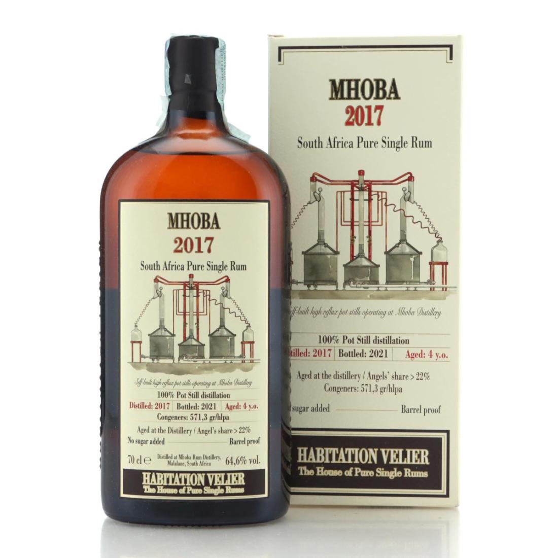 Image for Mhoba 2017 Habitation Velier 4 Year Old