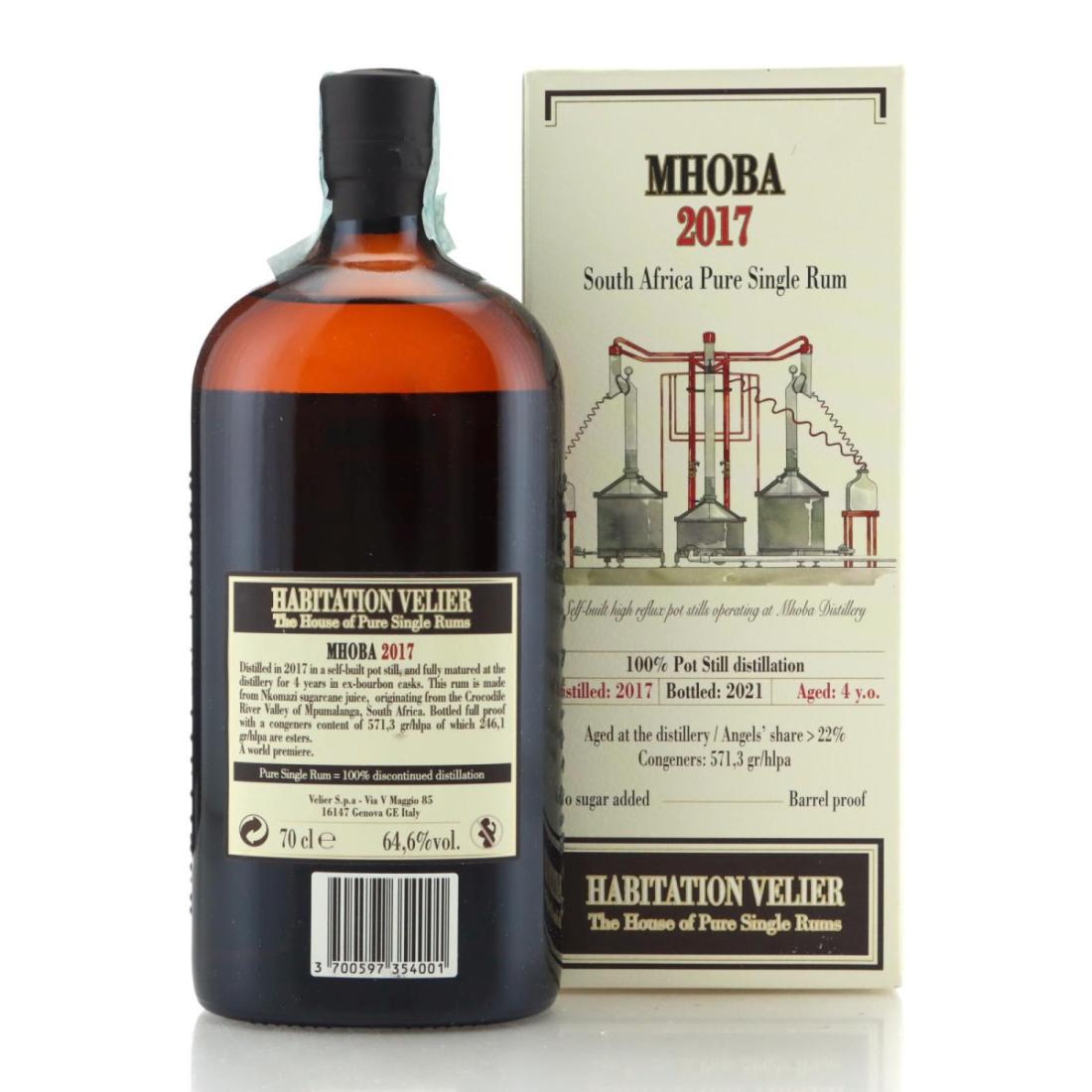 Image for Mhoba 2017 Habitation Velier 4 Year Old