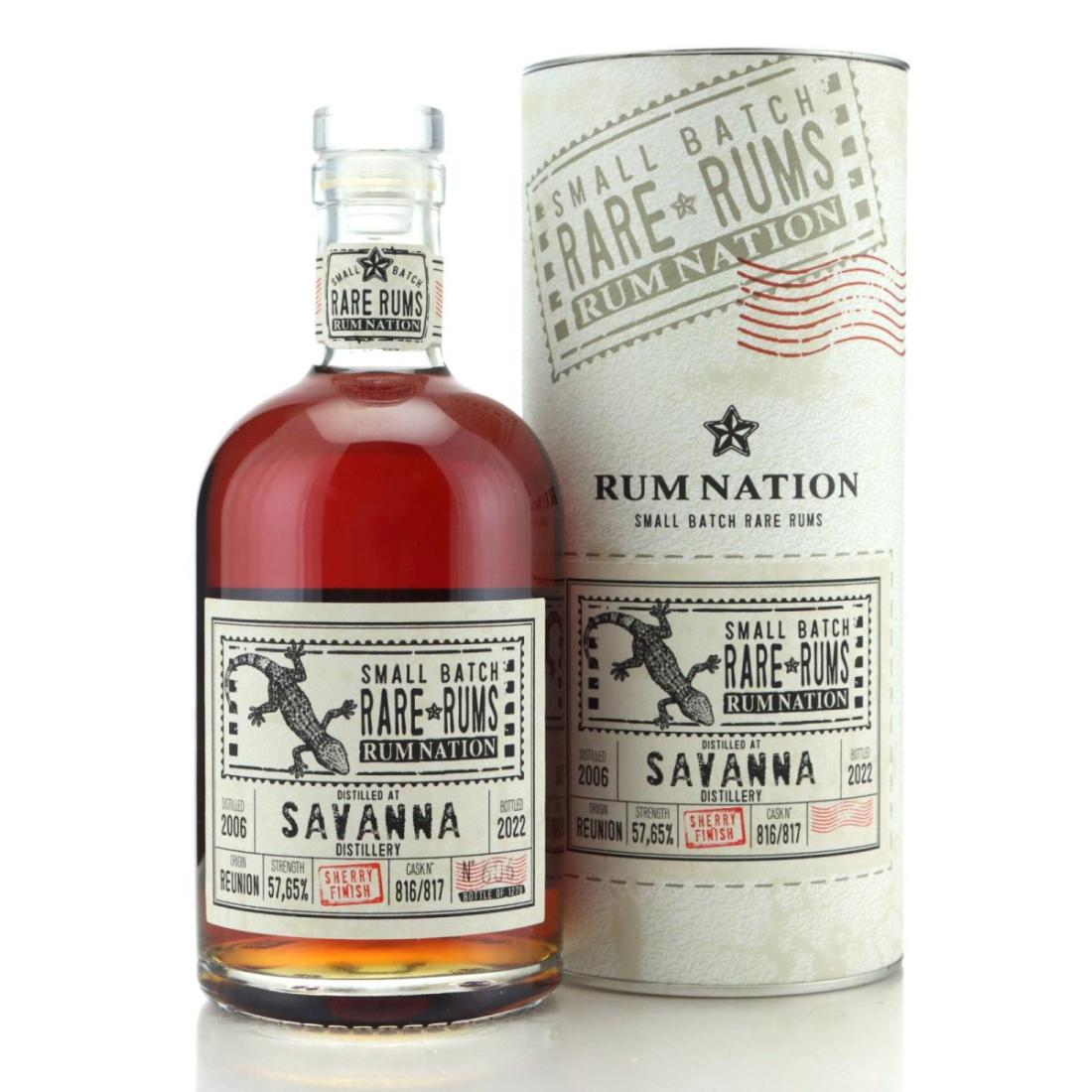 Image for Savanna 2006 Rum Nation Small Batch Rare Rums