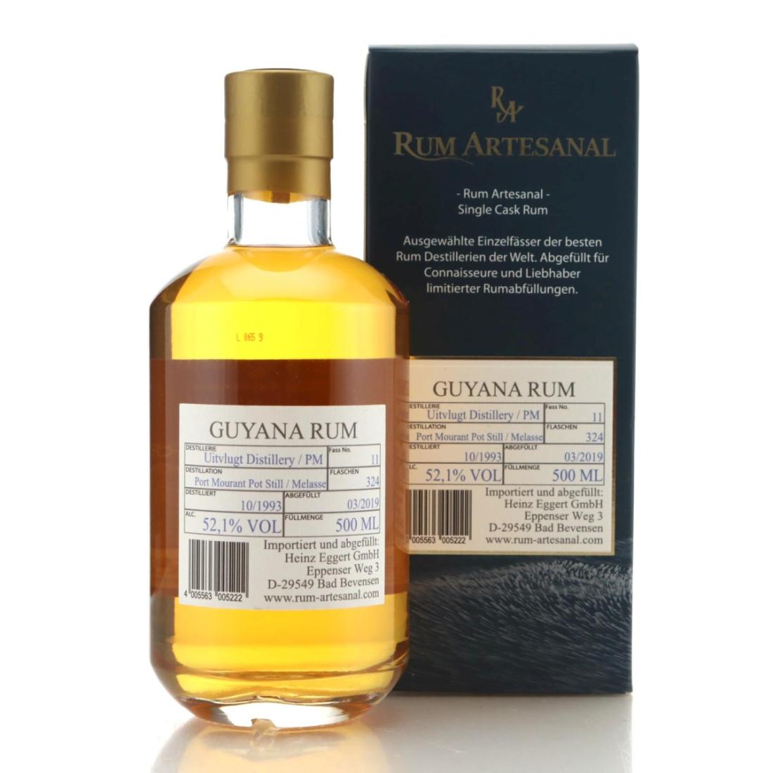 Image for Uitvlugt PM 1993 Rum Artesanal