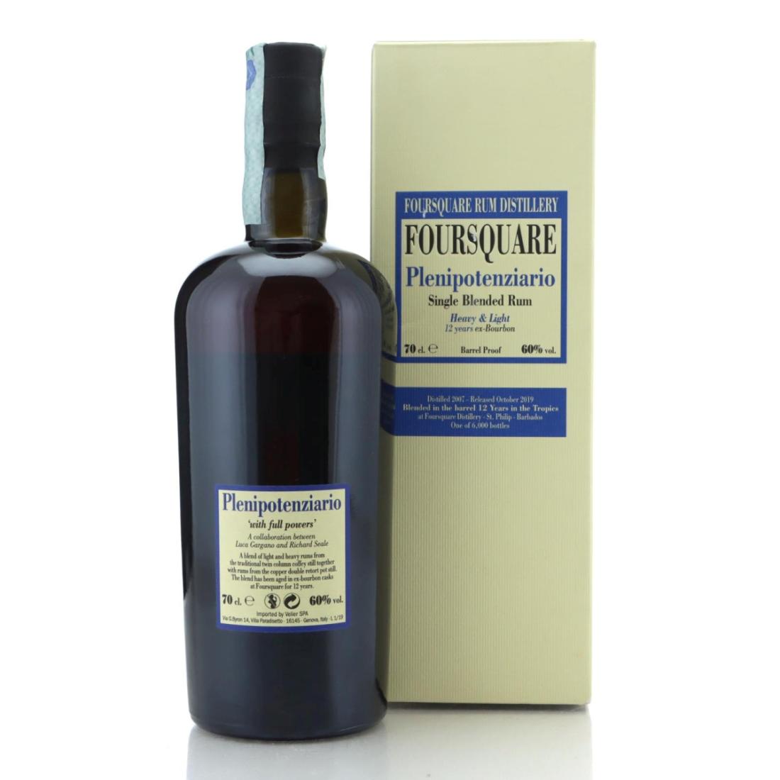 Image for Foursquare 2007 Plenipotenziario 12 Year Old