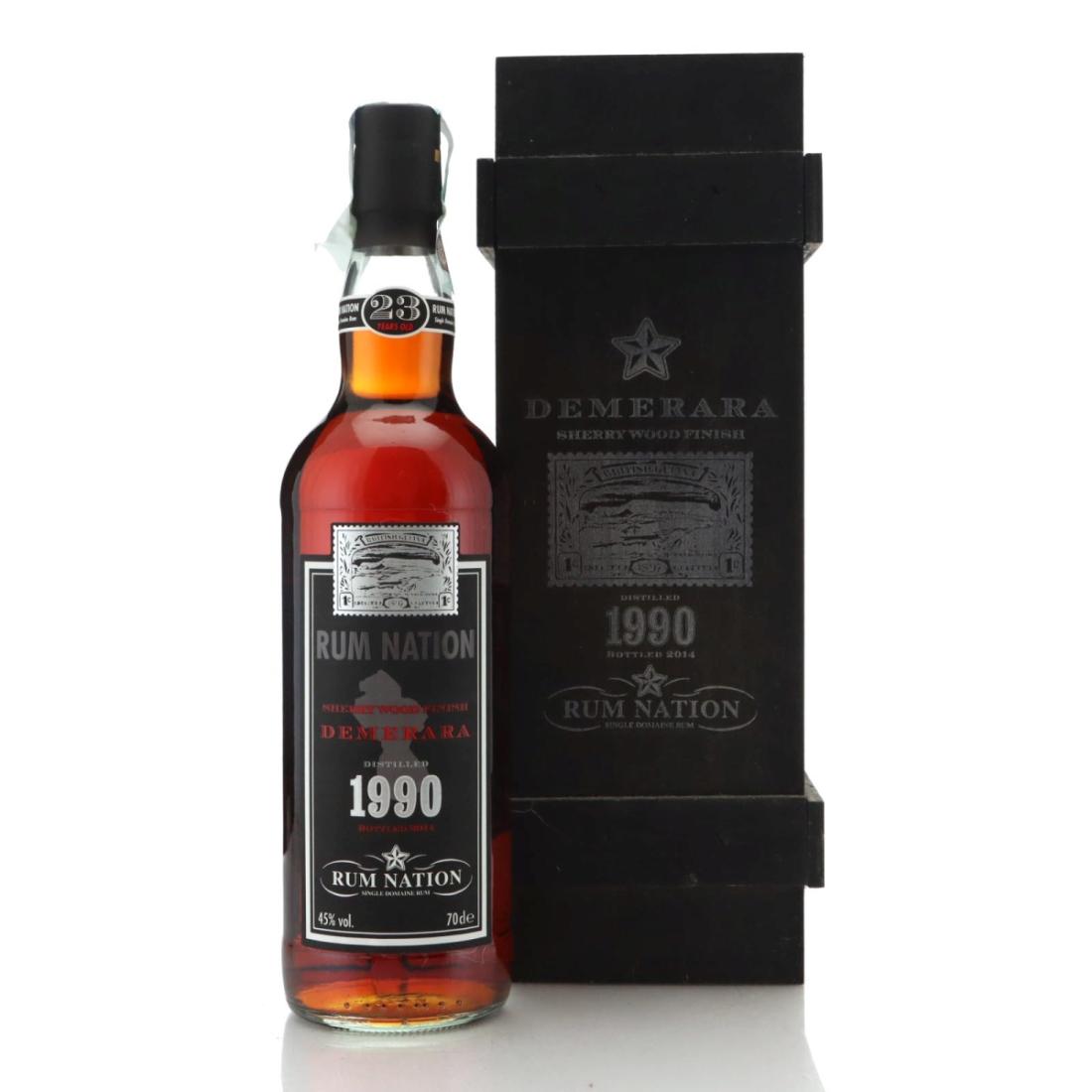 Image for Demerara 1990 Rum Nation 23 Year Old