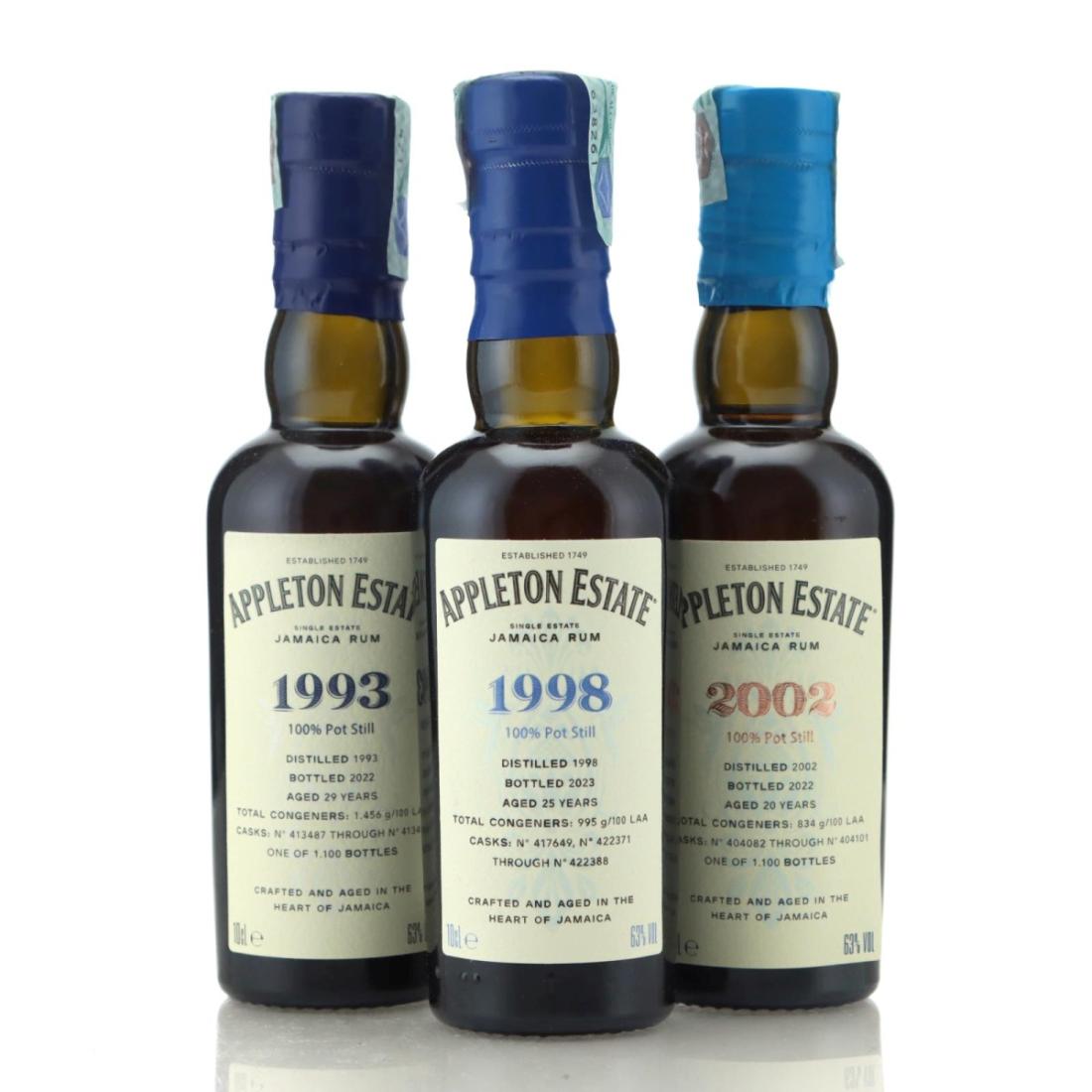 Image for Appleton Estate 1993 - 2002 3 x 10cl