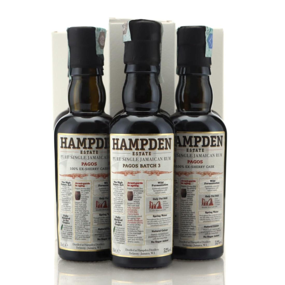 Image for Hampden Estate Pagos 3 x 10cl