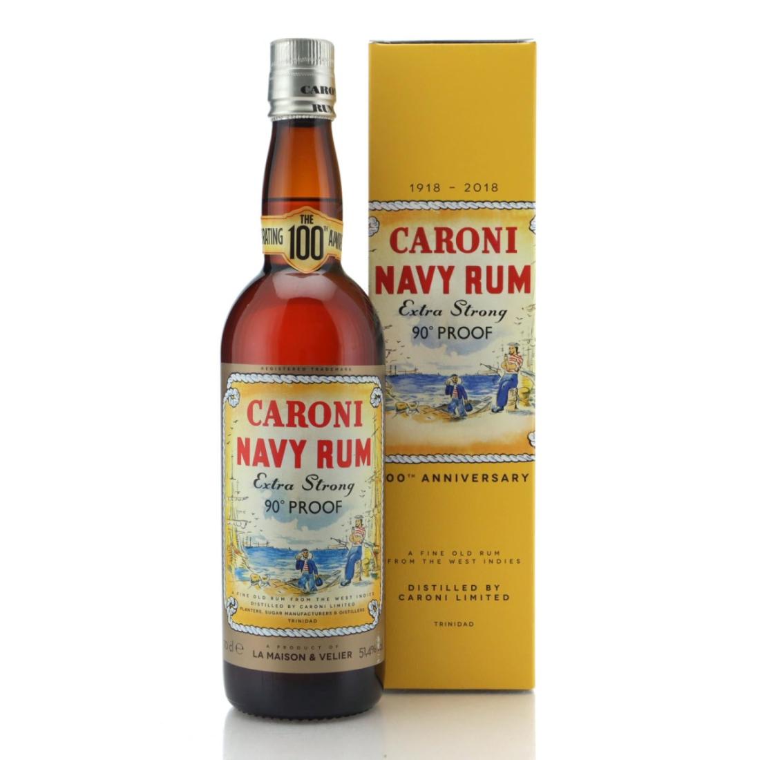 Image for Caroni Navy Rum Extra Strong - Celebrating the 100th Anniversary