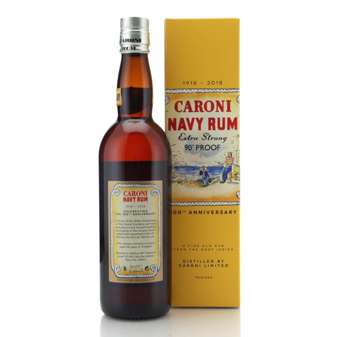 Image for Caroni Navy Rum Extra Strong - Celebrating the 100th Anniversary