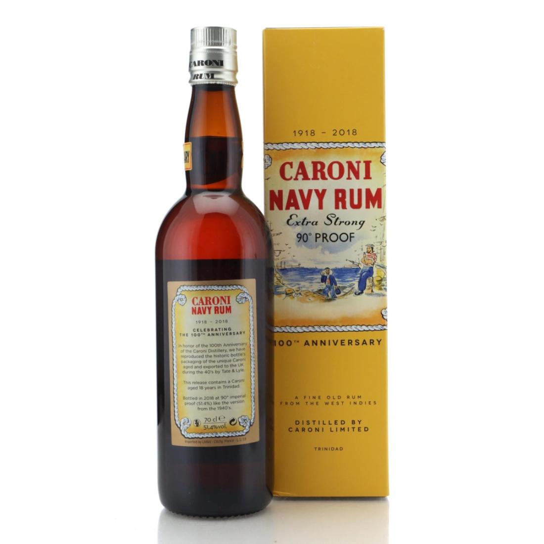 Image for Caroni Navy Rum Extra Strong - Celebrating the 100th Anniversary