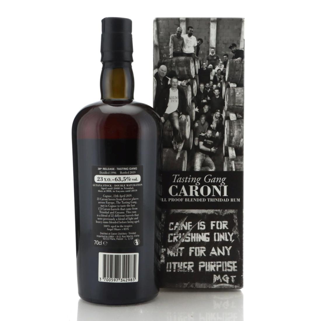 Image for Caroni 1996 Full Proof 23 Year Old Blended - Tasting Gang