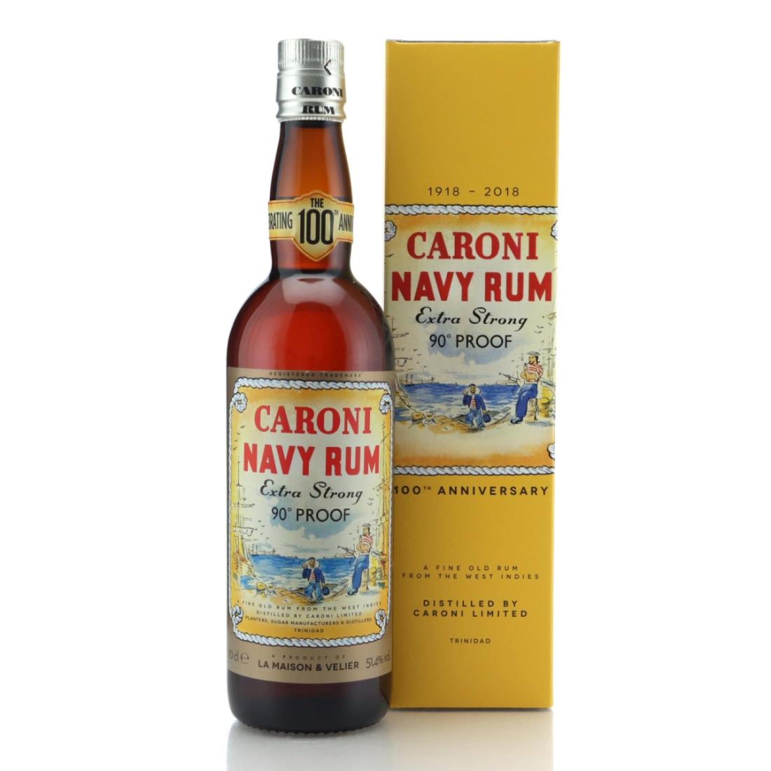 Image for Caroni Navy Rum Extra Strong - Celebrating the 100th Anniversary