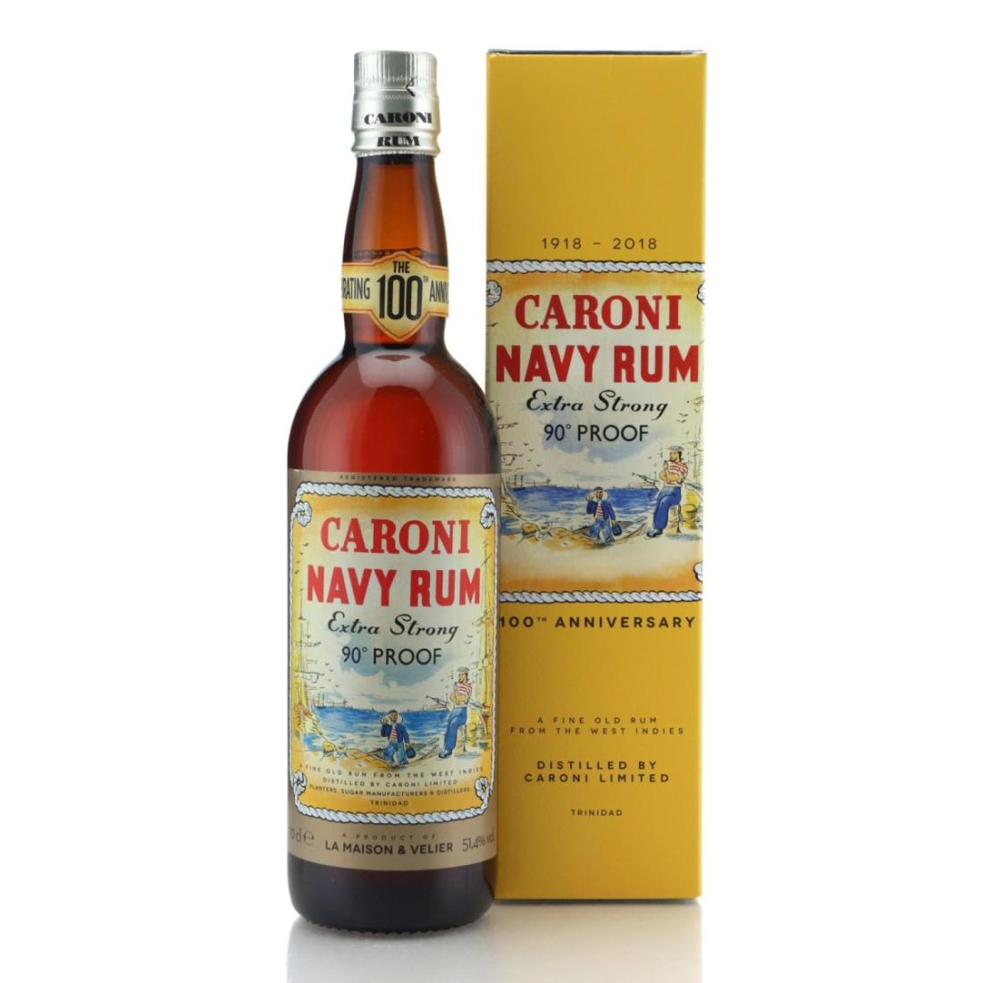 Image for Caroni Navy Rum Extra Strong - Celebrating the 100th Anniversary
