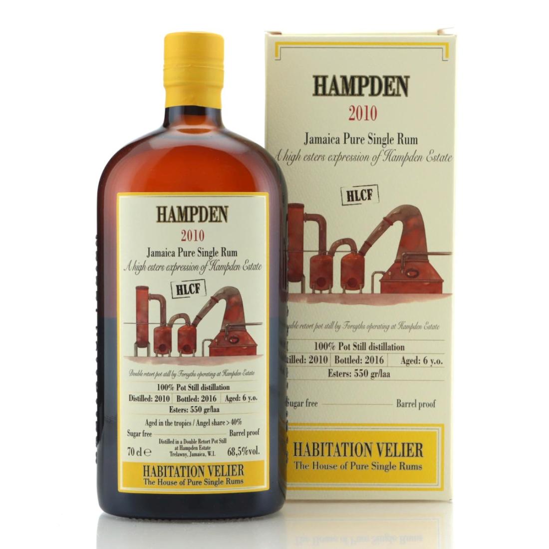 Image for Hampden HLCF 2010 Habitation Velier 6 Year Old