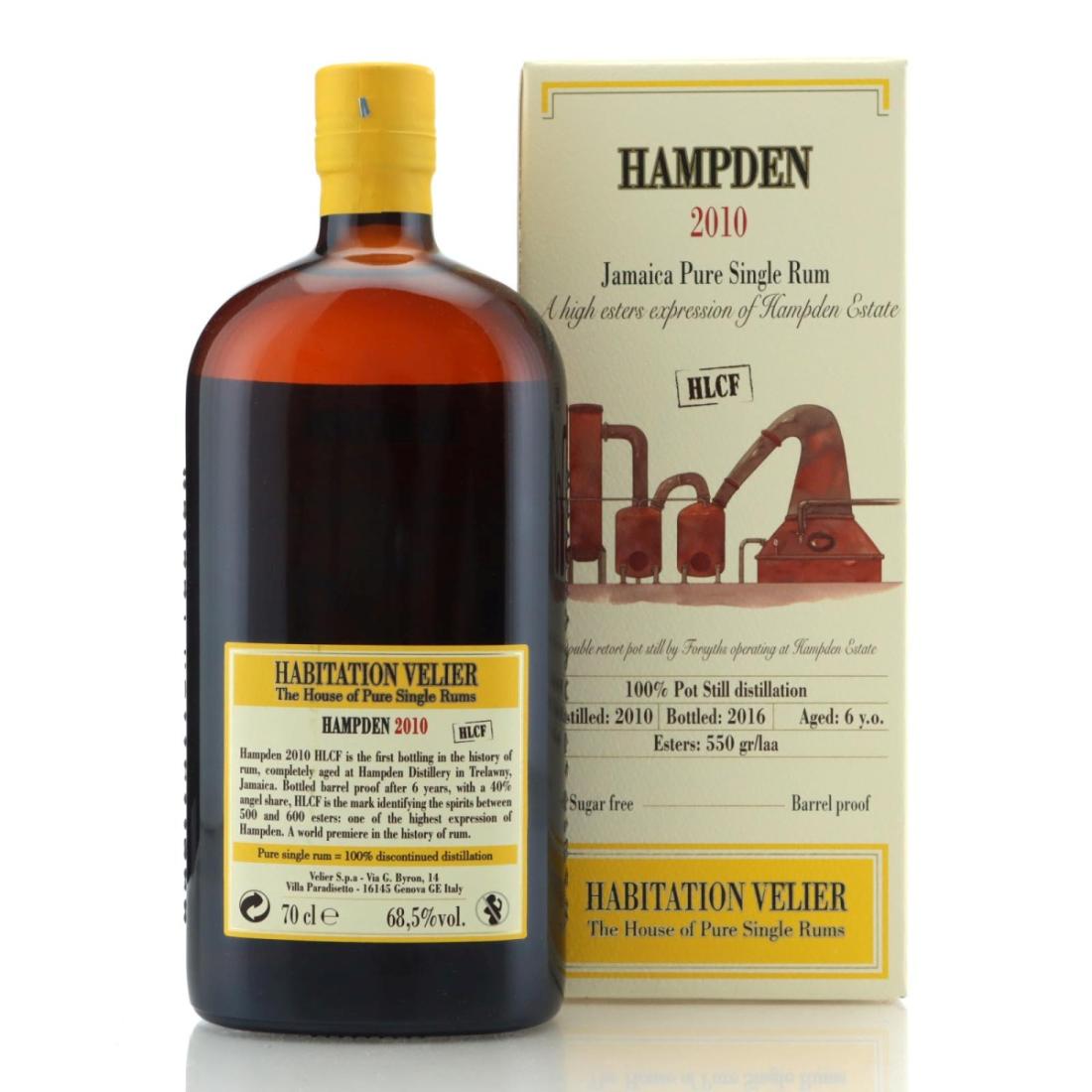 Image for Hampden HLCF 2010 Habitation Velier 6 Year Old