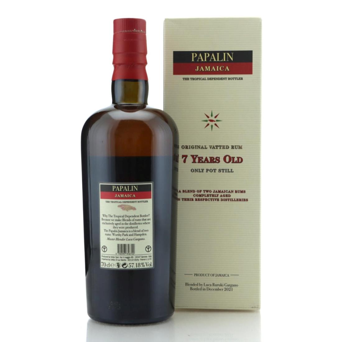 Image for Papalin Jamaica 7 Year Old Original Vatted Rum