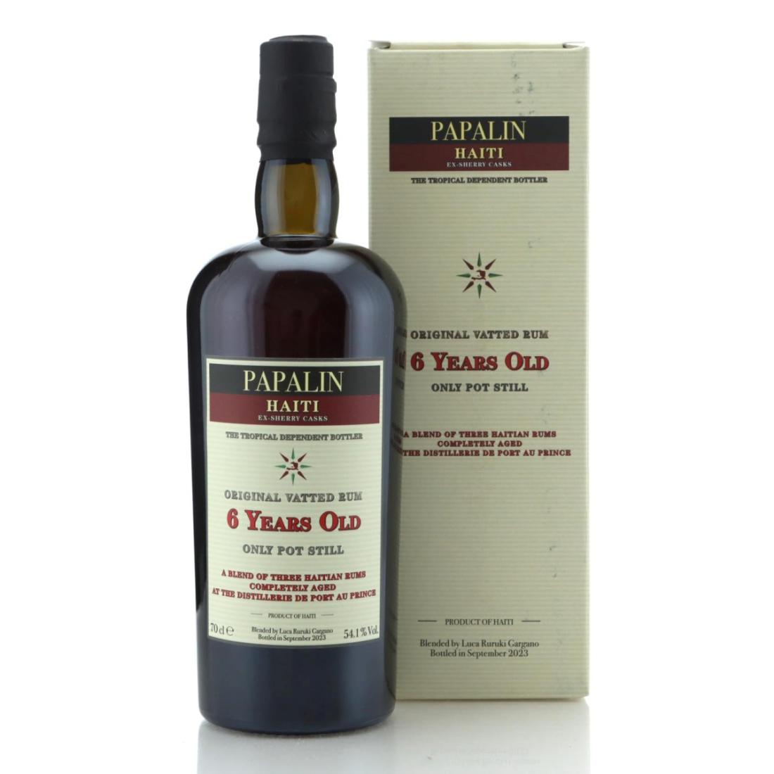 Image for Papalin Haiti 6 Year Old Original Vatted Rum