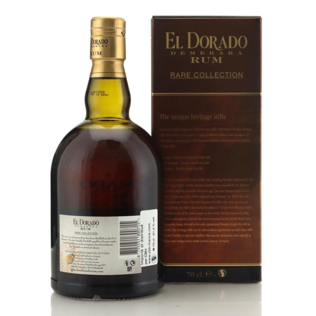 Image for Port Mourant PM 1999 El Dorado Rare Collection 15 Year Old