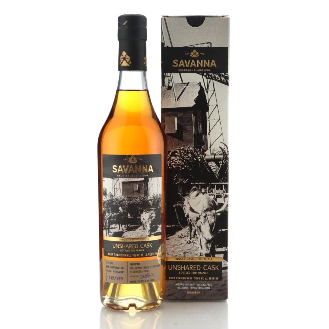 Image for Savanna Unshared Cask 6 Year Old Rhum Traditionnel