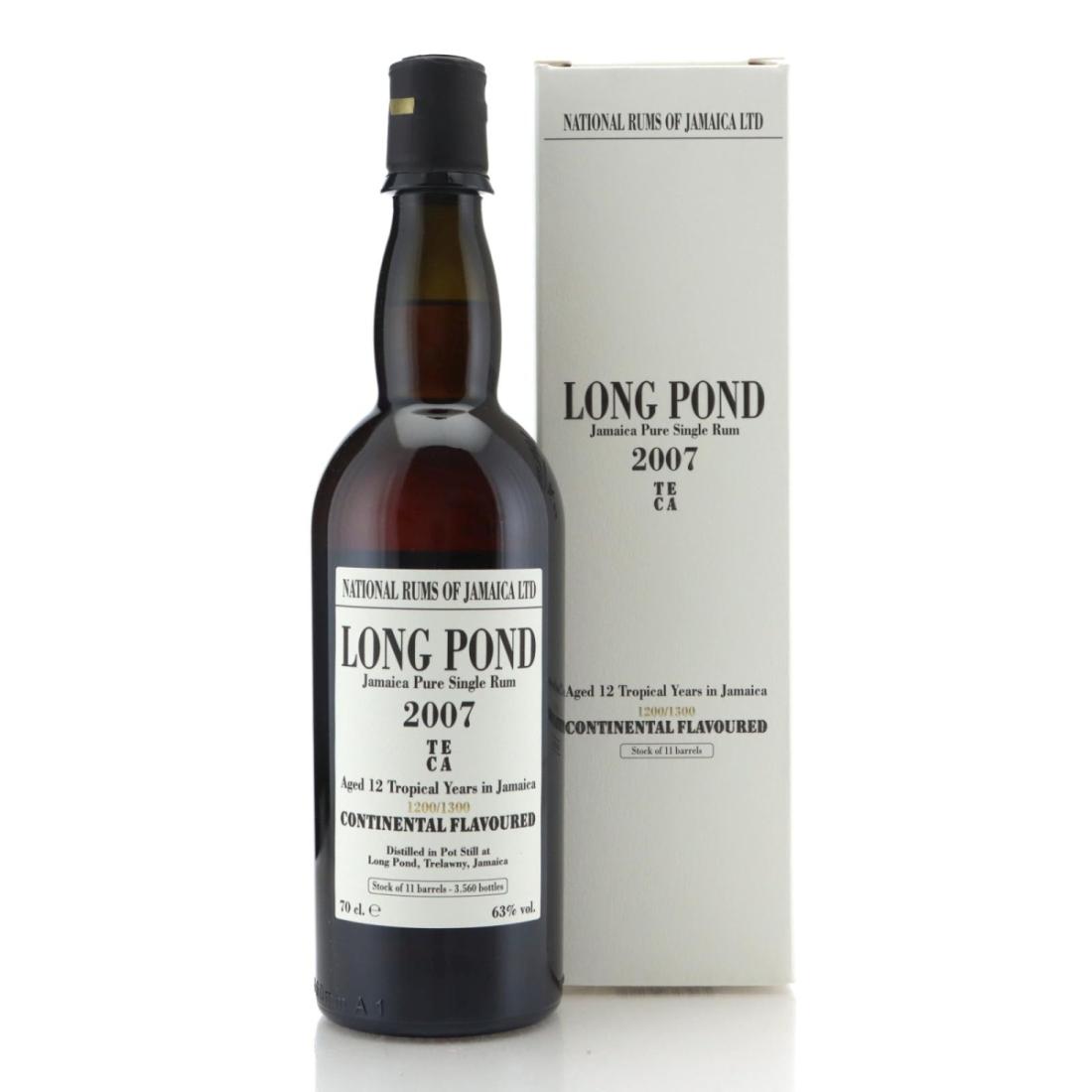 Image for Long Pond TECA 2007 Continental Flavoured 12 Year Old