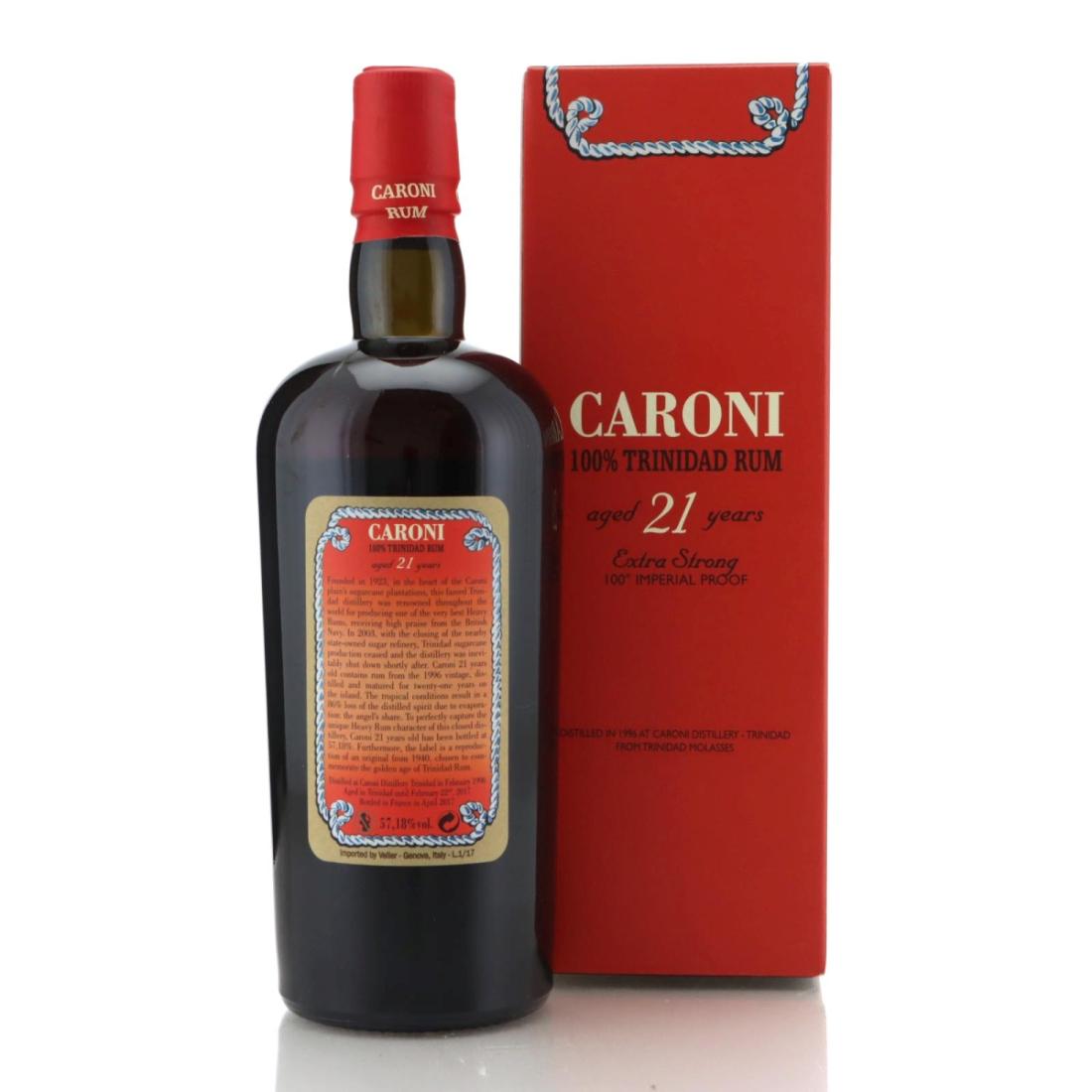 Image for Caroni 1996 100% Trinidad Rum 21 Year Old