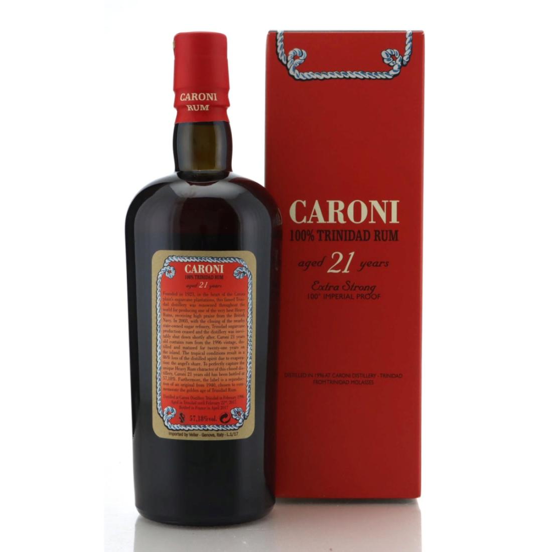Image for Caroni 1996 100% Trinidad Rum 21 Year Old