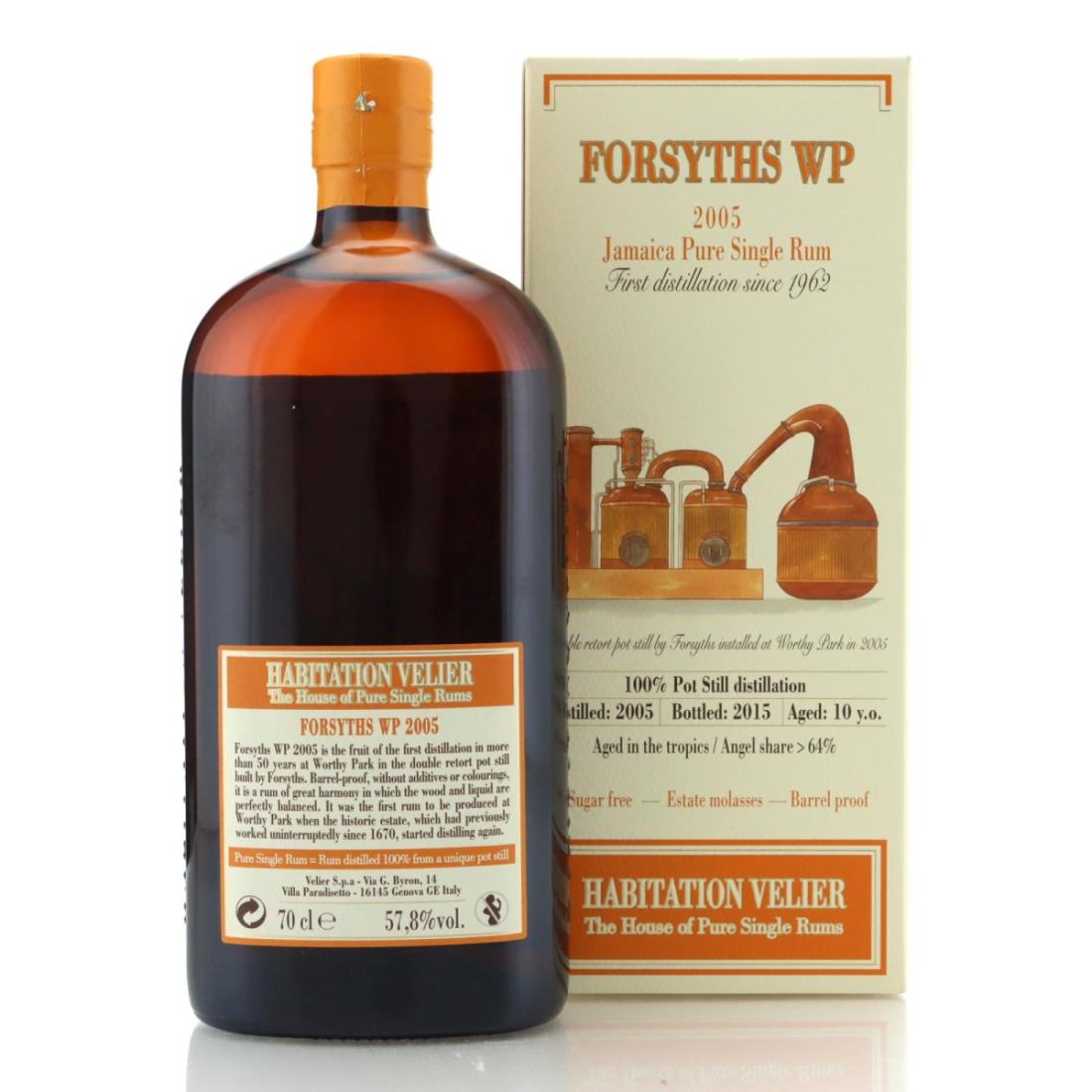 Image for Forsyths WP 2005 Habitation Velier 10 Year Old