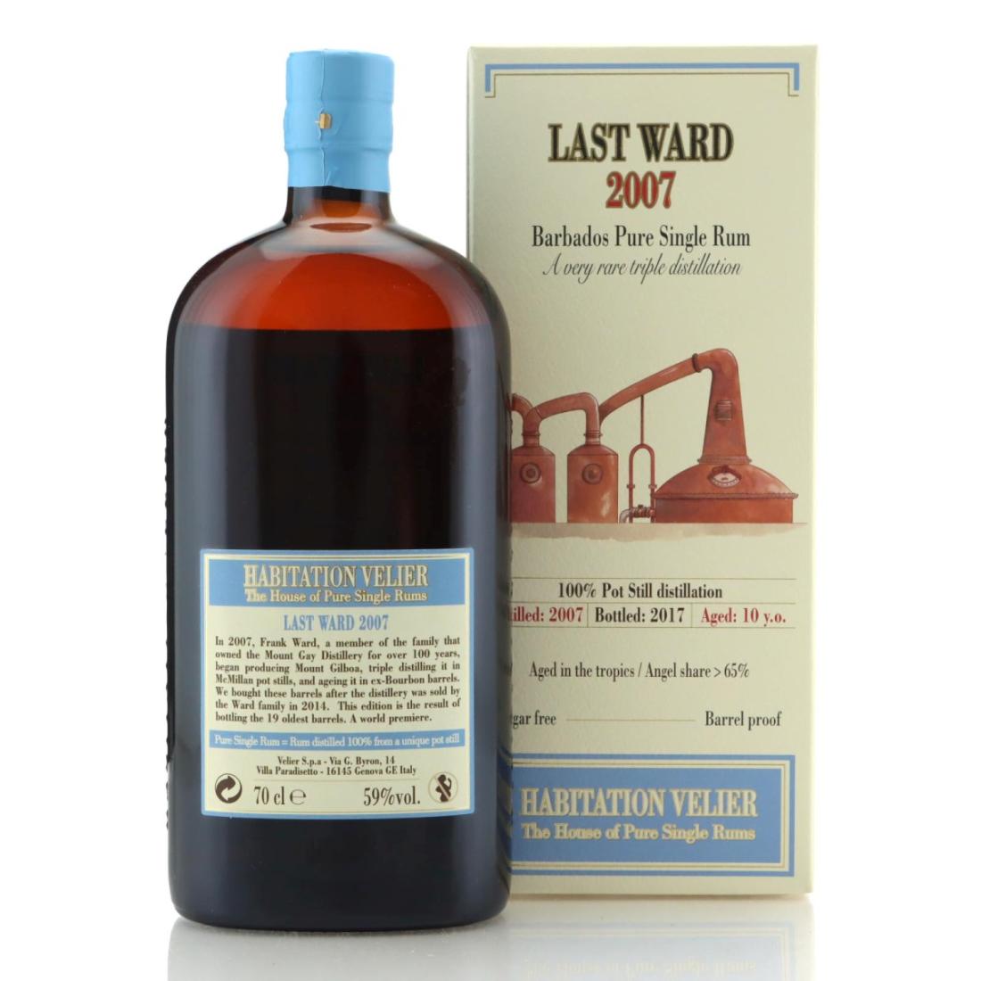 Image for Last Ward 2007 Habitation Velier 10 Year Old
