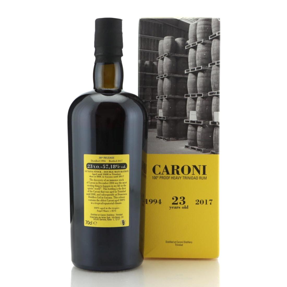 Image for Caroni 1994 100° Proof 23 Year Old Heavy - Guyana Stock