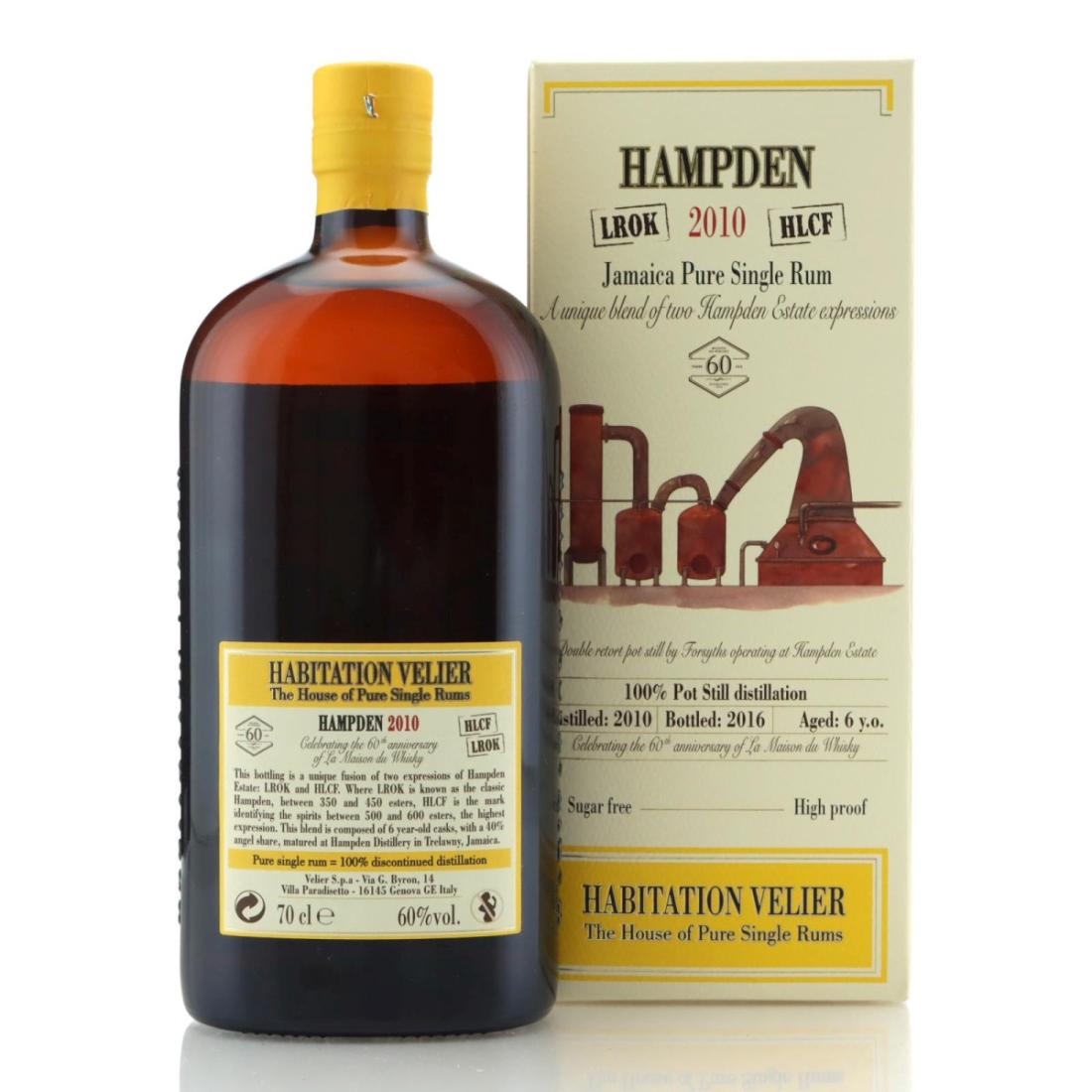 Image for Hampden LROK/HLCF 2010 Habitation Velier 6 Year Old