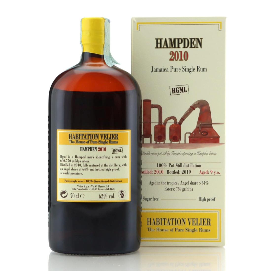 Image for Hampden HGML 2010 Habitation Velier 9 Year Old