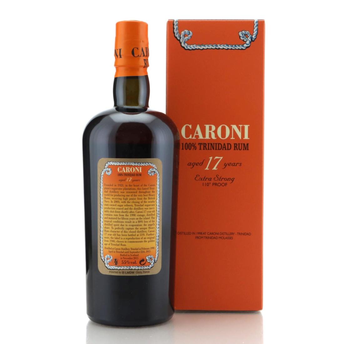 Image for Caroni 1998 100% Trinidad Rum 17 Year Old