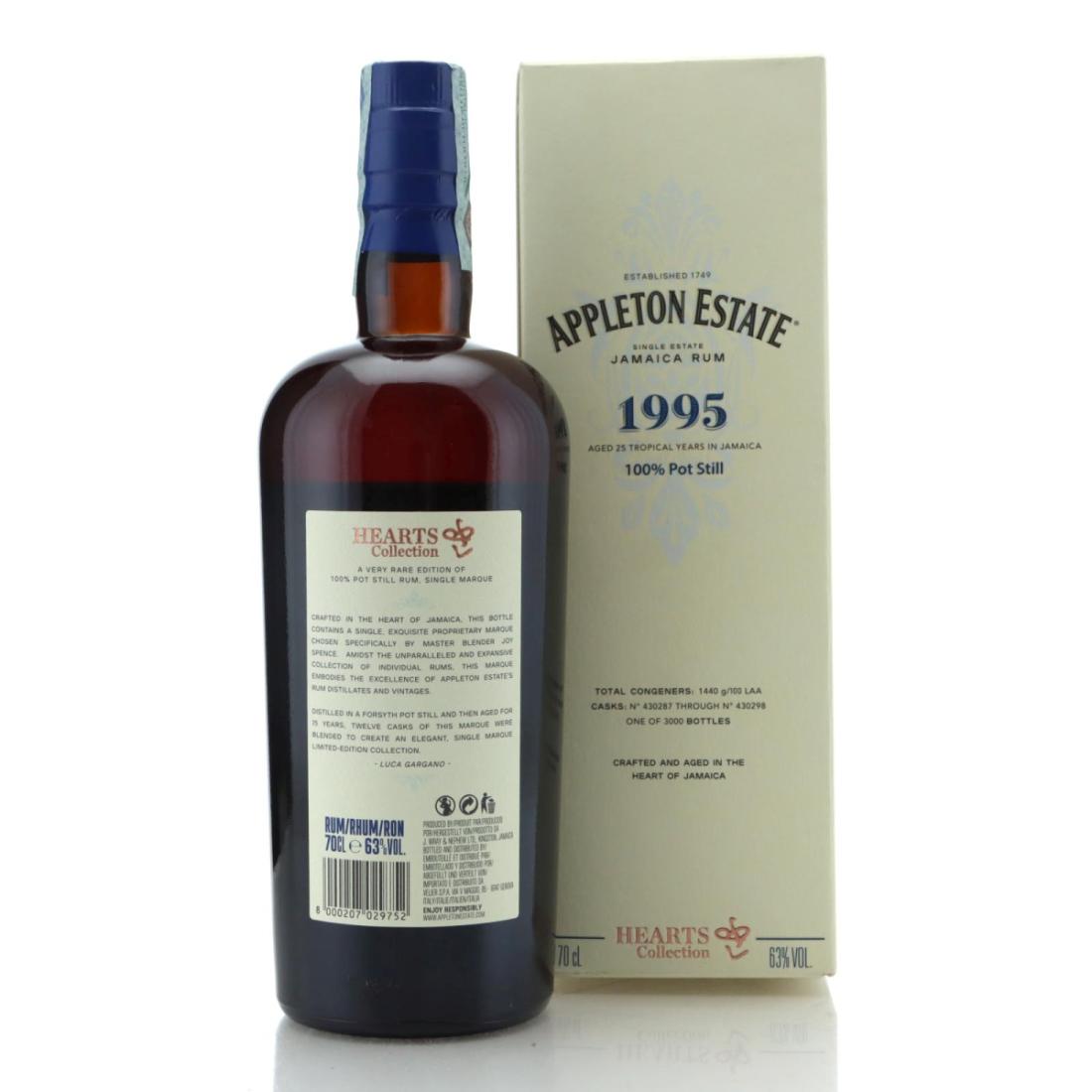 Image for Appleton Estate 1995 Hearts Collection 25 Year Old