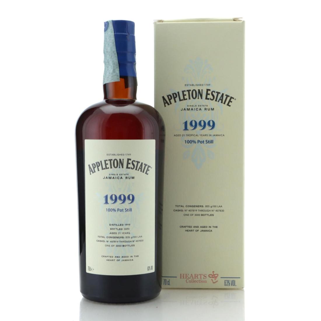 Image for Appleton Estate 1999 Hearts Collection 21 Year Old