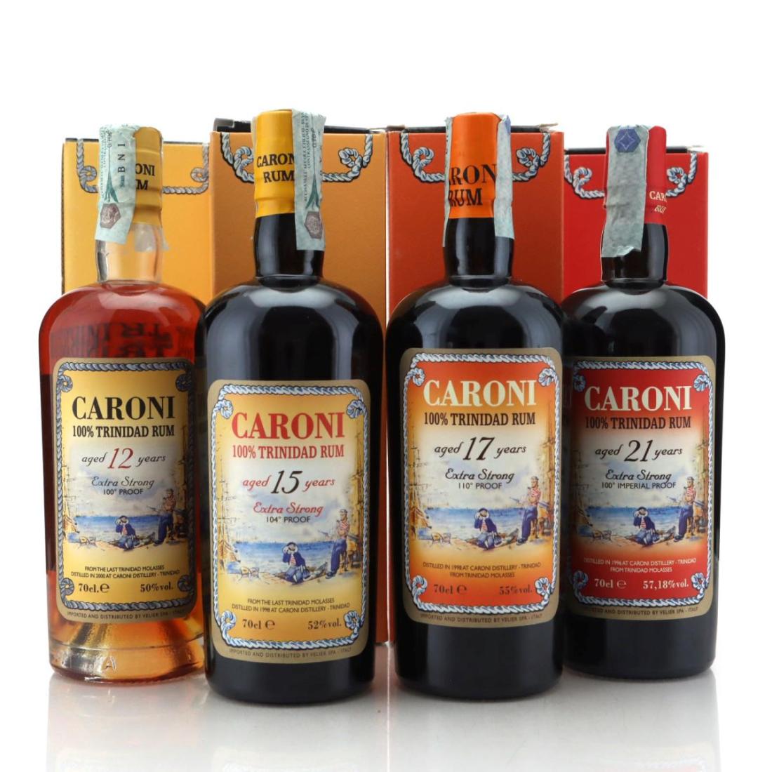 Image for Caroni 1996 - 2000 100% Trinidad Rum 4 x 70cl