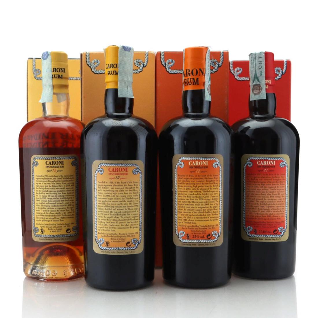 Image for Caroni 1996 - 2000 100% Trinidad Rum 4 x 70cl