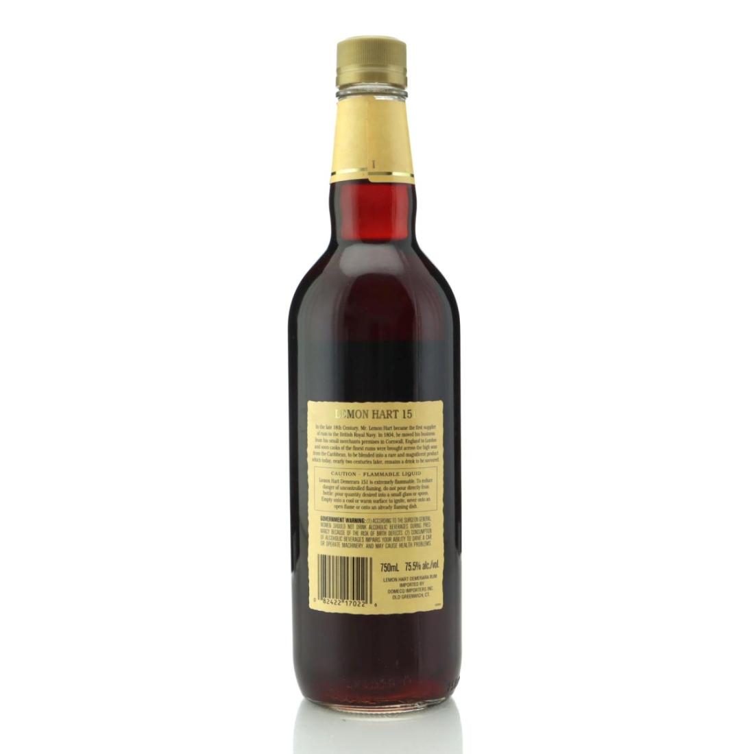 Image for Lemon Hart 151 Demerara Rum