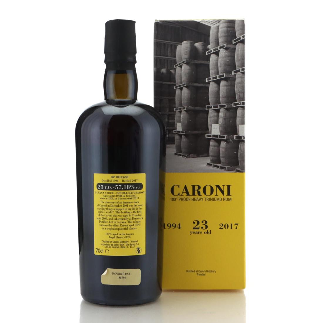 Image for Caroni 1994 100° Proof 23 Year Old Heavy - Guyana Stock