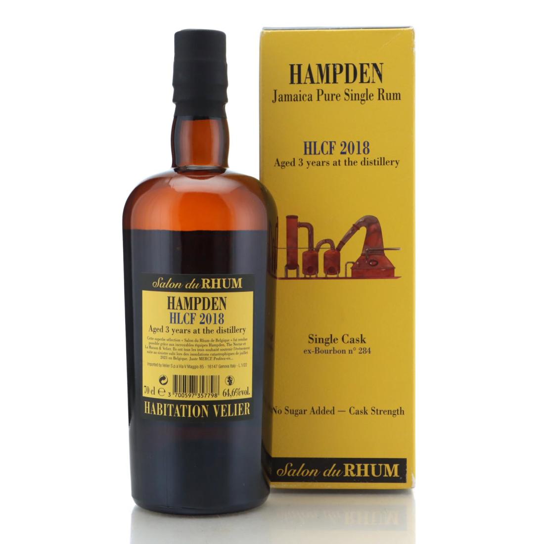 Image for Hampden HLCF 2018 Habitation Velier 3 Year Old