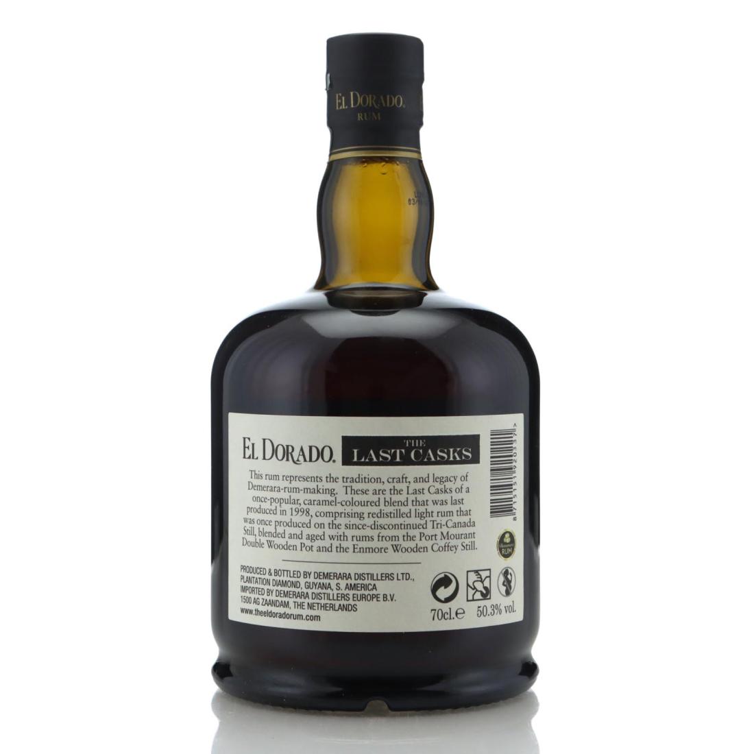 Image for El Dorado 1998 The Last Casks 24 Year Old - Tri-Canada, Port Mourant & Enmore