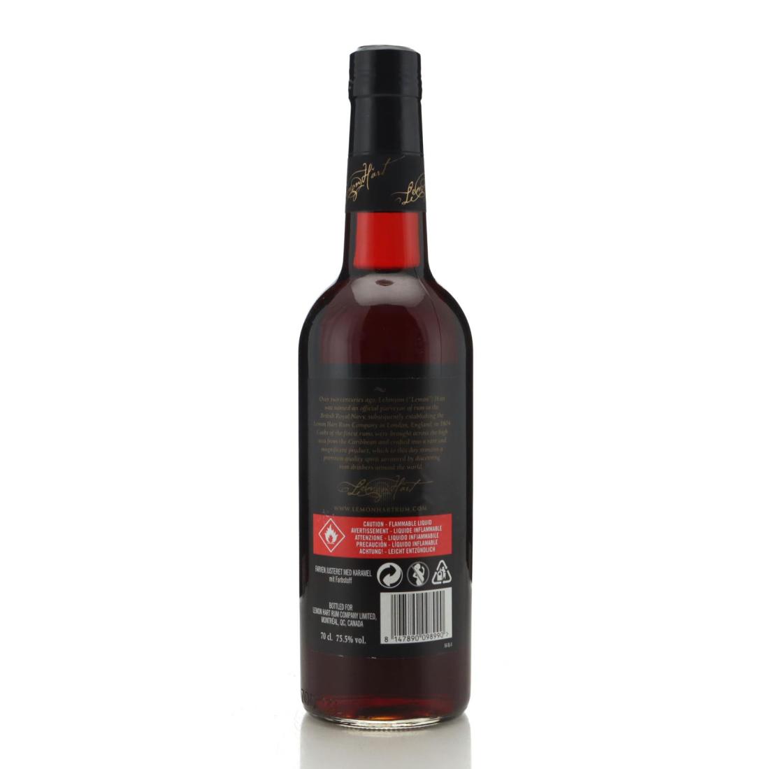 Image for Lemon Hart 151 Proof Demerara Rum