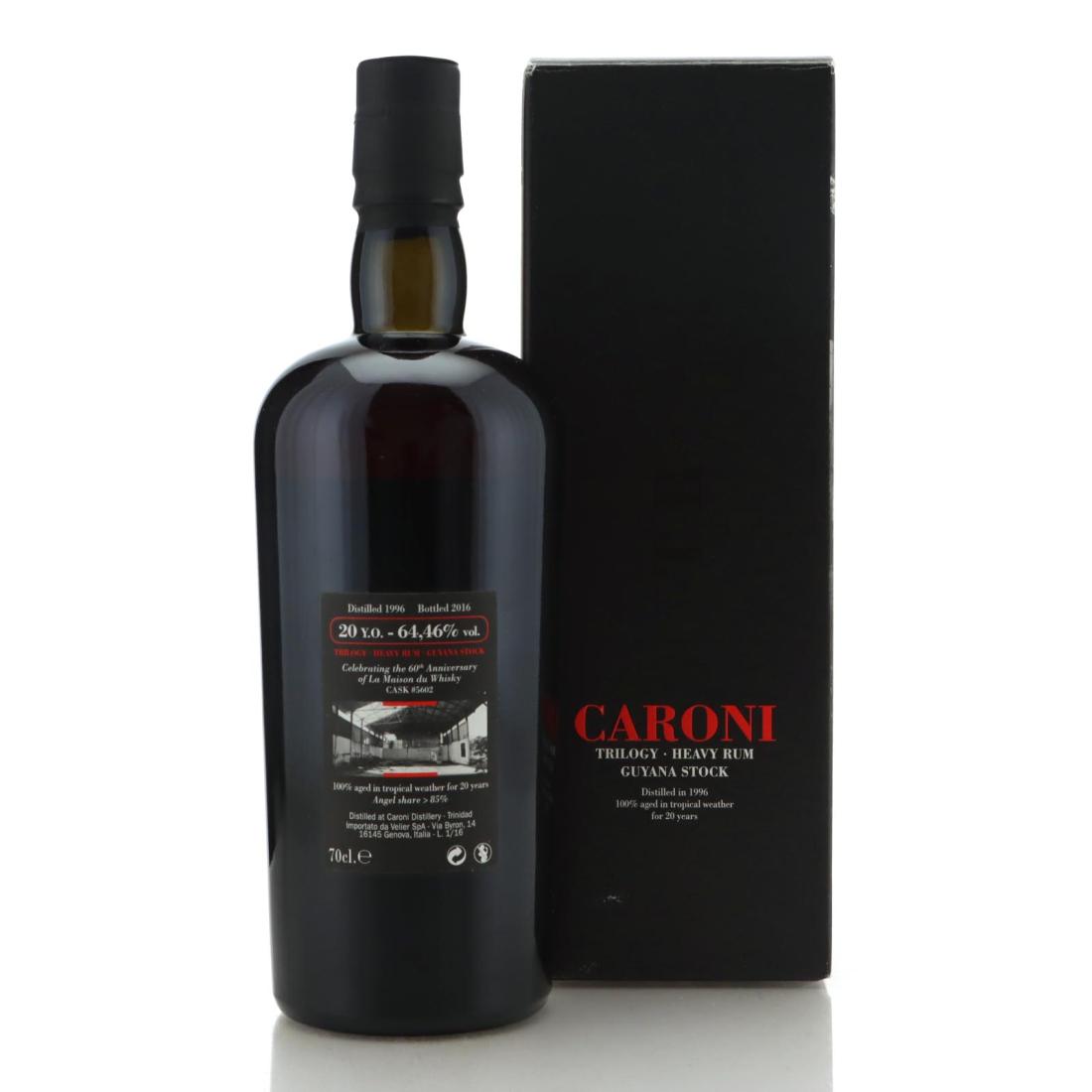 Image for Caroni 1996 Trilogy 20 Year Old Heavy - Guyana Stock