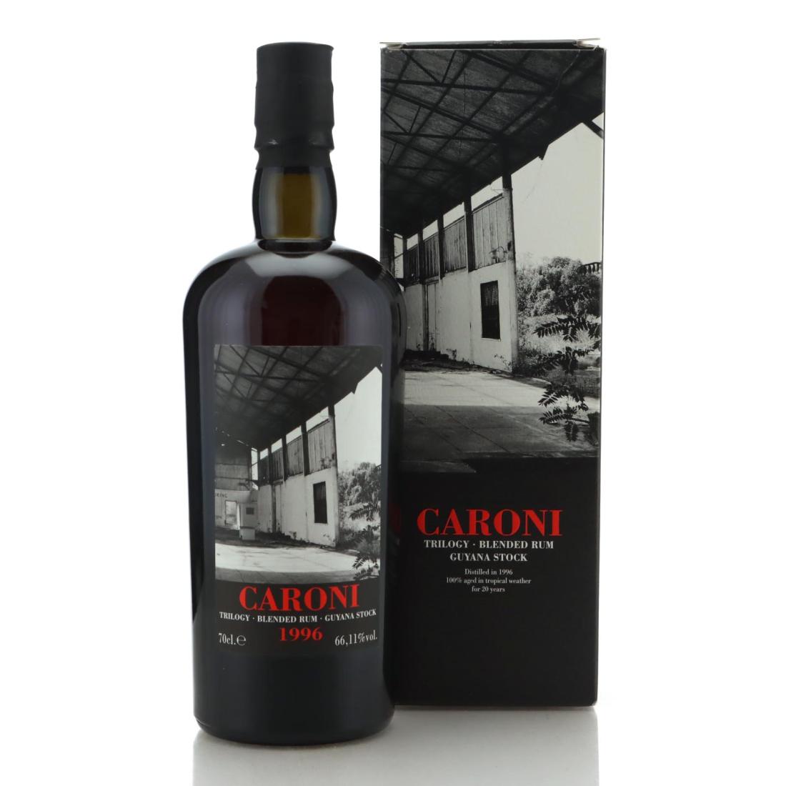 Image for Caroni 1996 Trilogy 20 Year Blended Rum - Guyana Stock