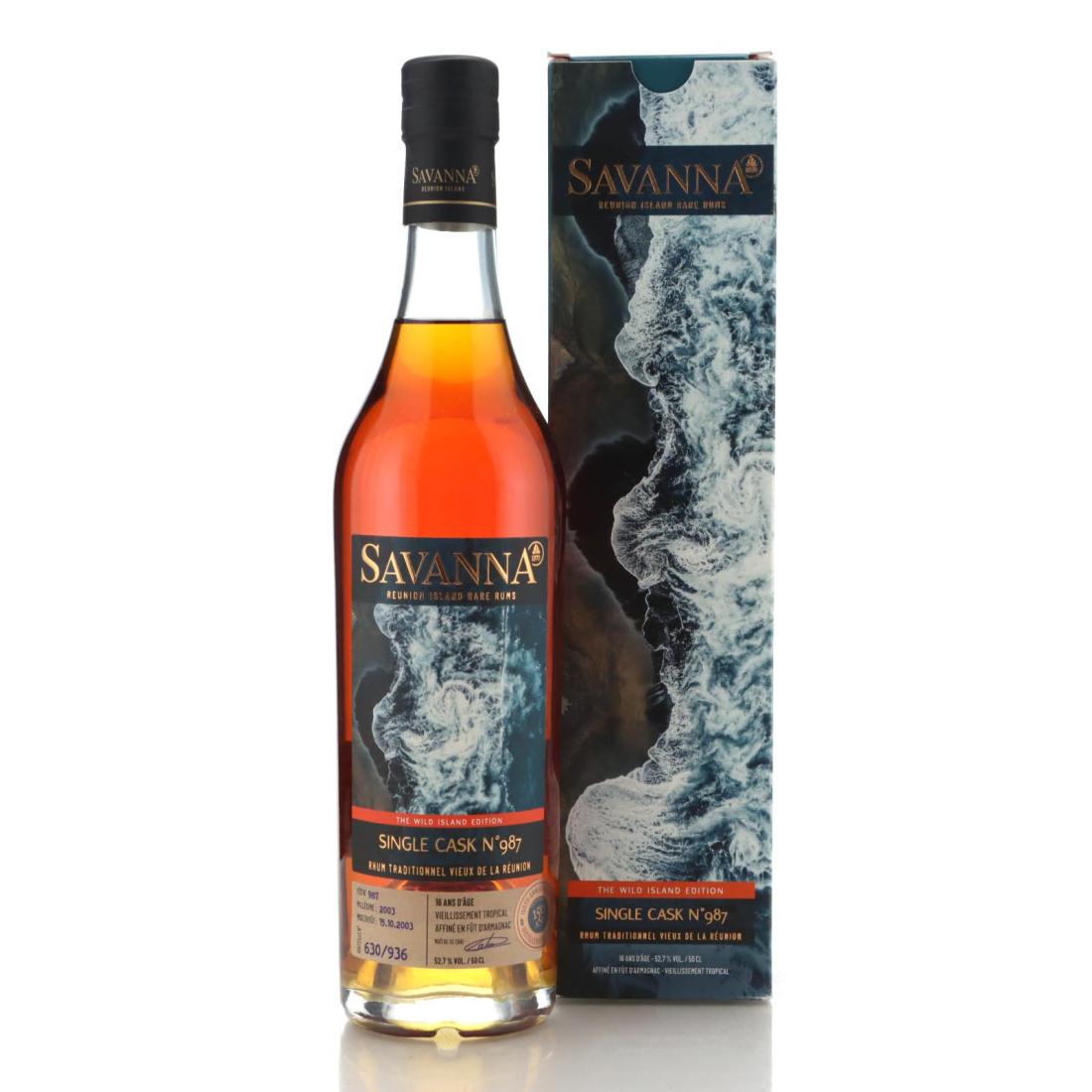 Image for Savanna 2003 The Wild Island Edition 16 Year Old Rhum Traditionnel - 150th Anniversary