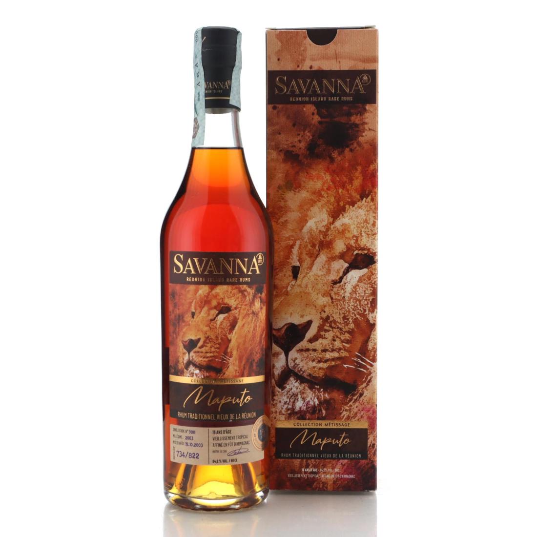 Image for Savanna Traditionnel 2003 Single Cask Finish 16 Year Old 150th Anniversary