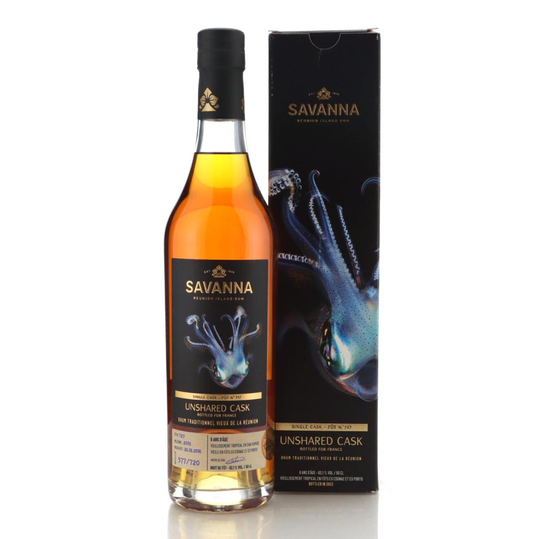 Image for Savanna 2016 Unshared Cask 6 Year Old Rhum Traditionnel