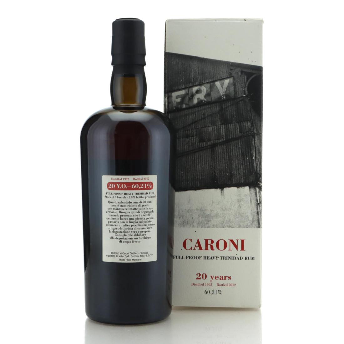 Image for Caroni 1992 Full Proof 20 Year Old Heavy