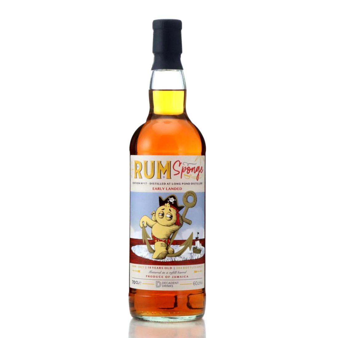 Image for Long Pond 2004 Rum Sponge 18 Year Old Edition No.17