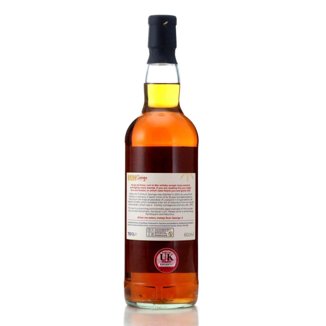 Image for Long Pond 2004 Rum Sponge 18 Year Old Edition No.17