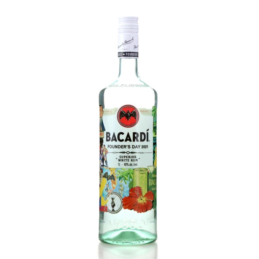Image for Bacardi Carta Blanca Founder's Day 2021 Litre