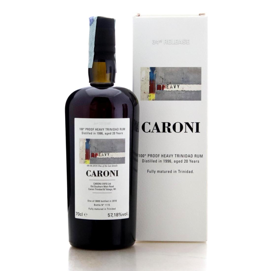 Image for Caroni 1996 100° Proof 20 Year Old Heavy
